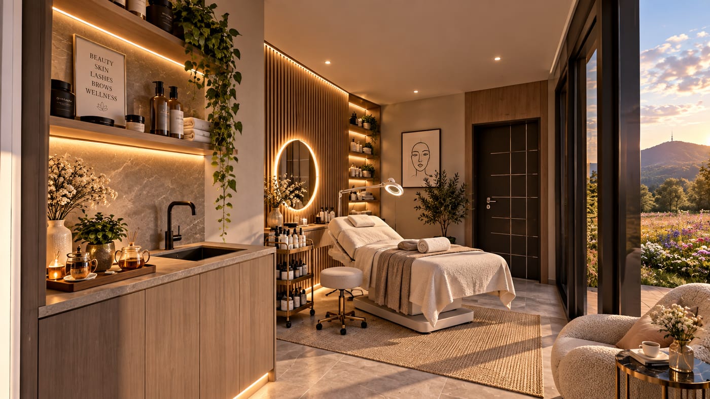 Beauty salon — pohled 4