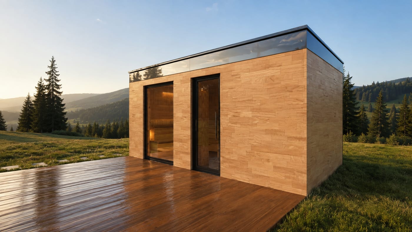 Sauna — pohled 4