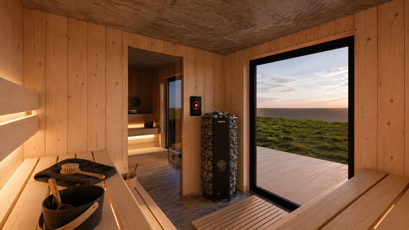 Sauna — pohled 8