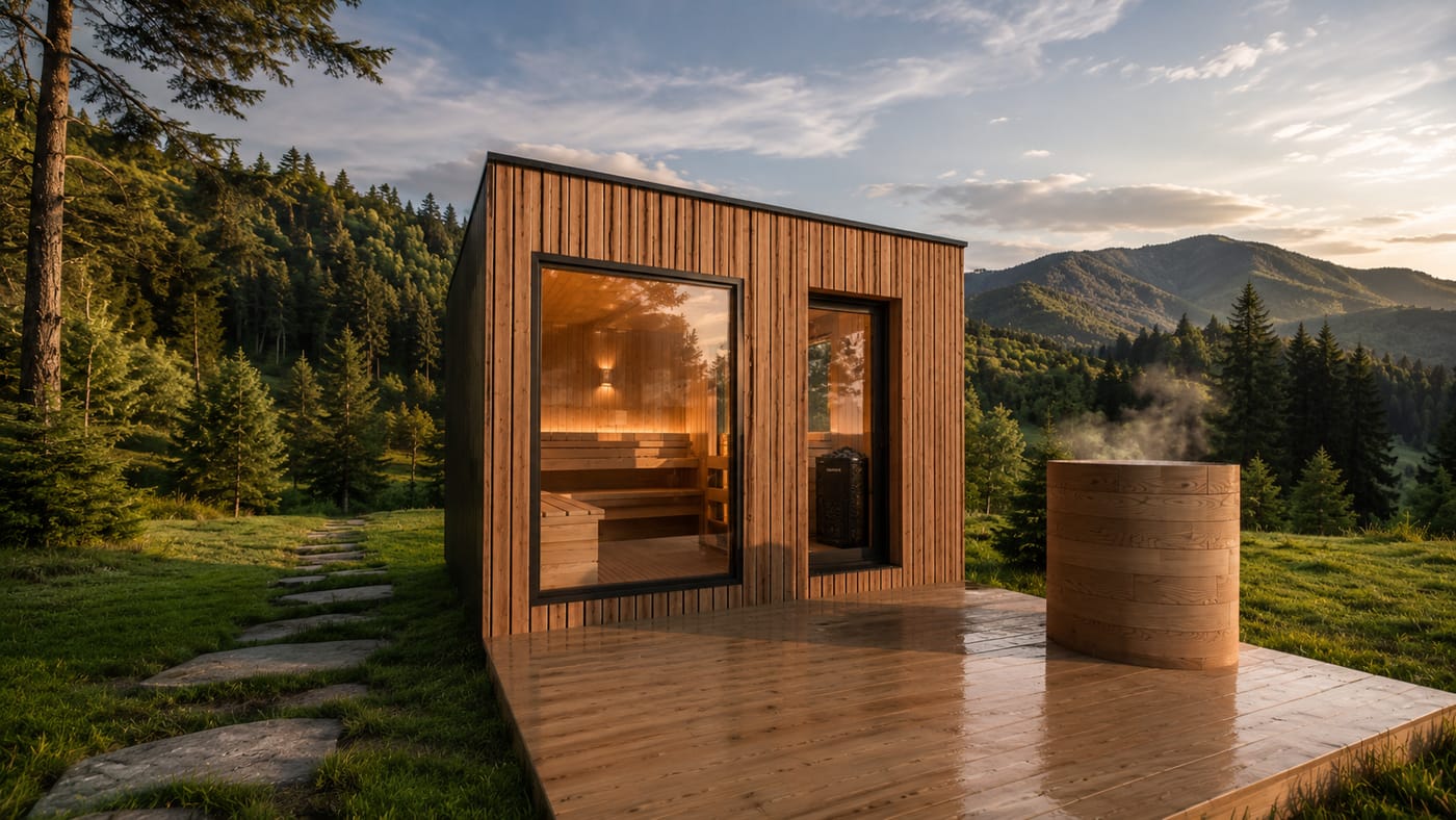 Sauna — pohled 10