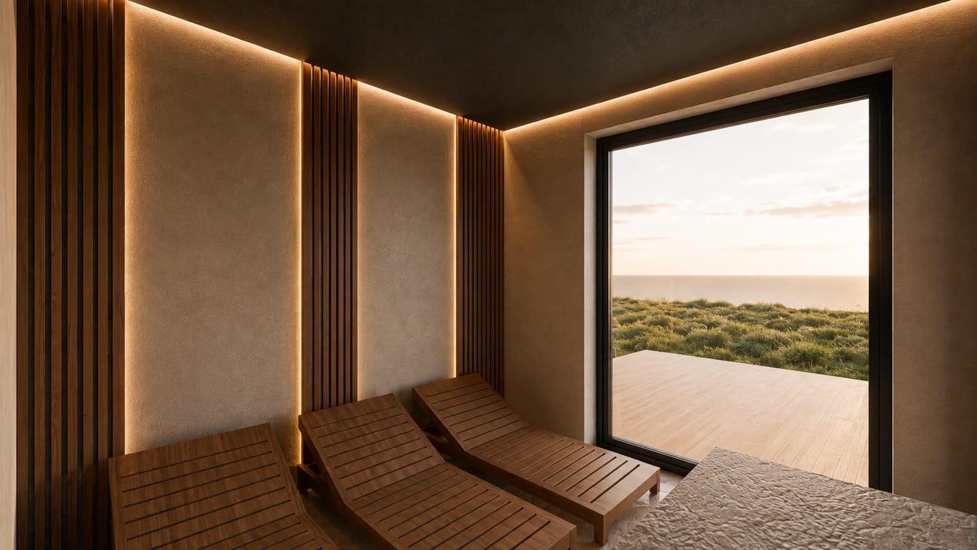 Wellness — pohled 3